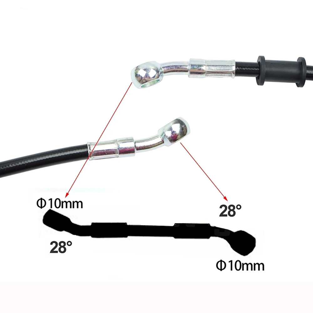 400-2200mm Motorcycle Hydrauli - Brake Line Motorcycle review and price